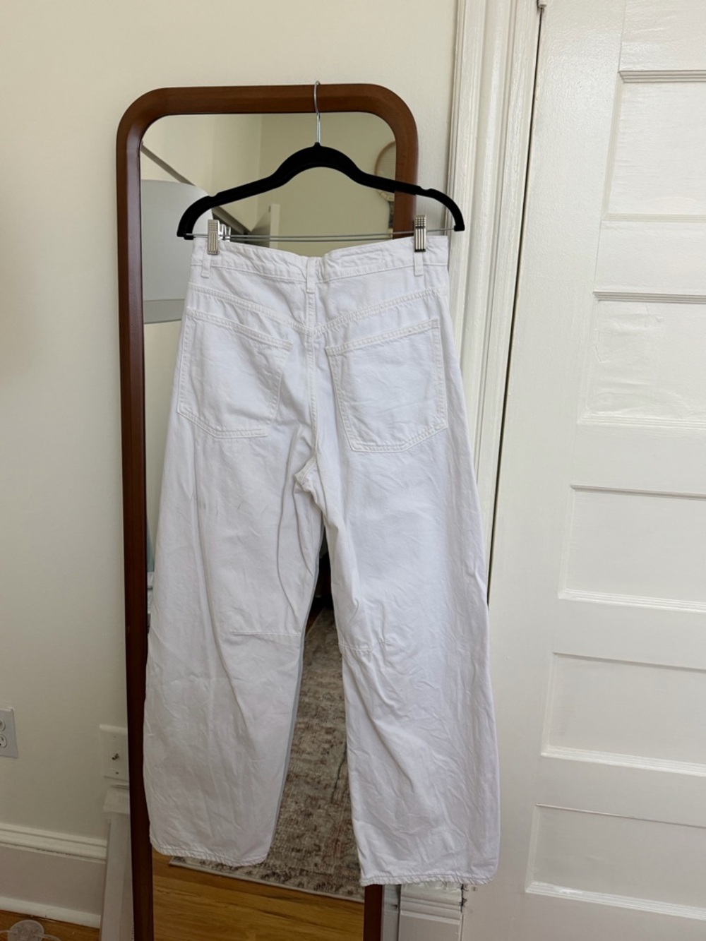 ZARA High-Waist Barrel Leg Jeans - Picture 2 of 5